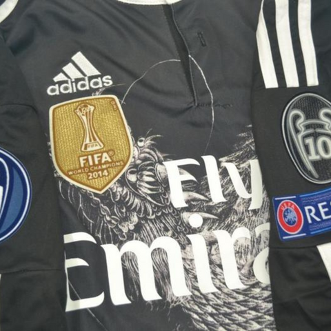 Real Madrid Alternative Black Langarm 14/15 "Ronaldo" Nº 7
