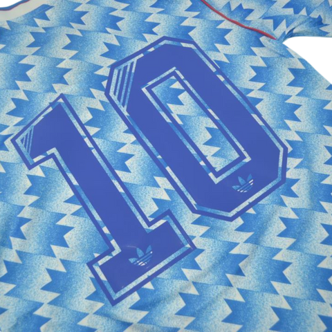 Manchester United Auswärts Blau 90/92 Nº 10