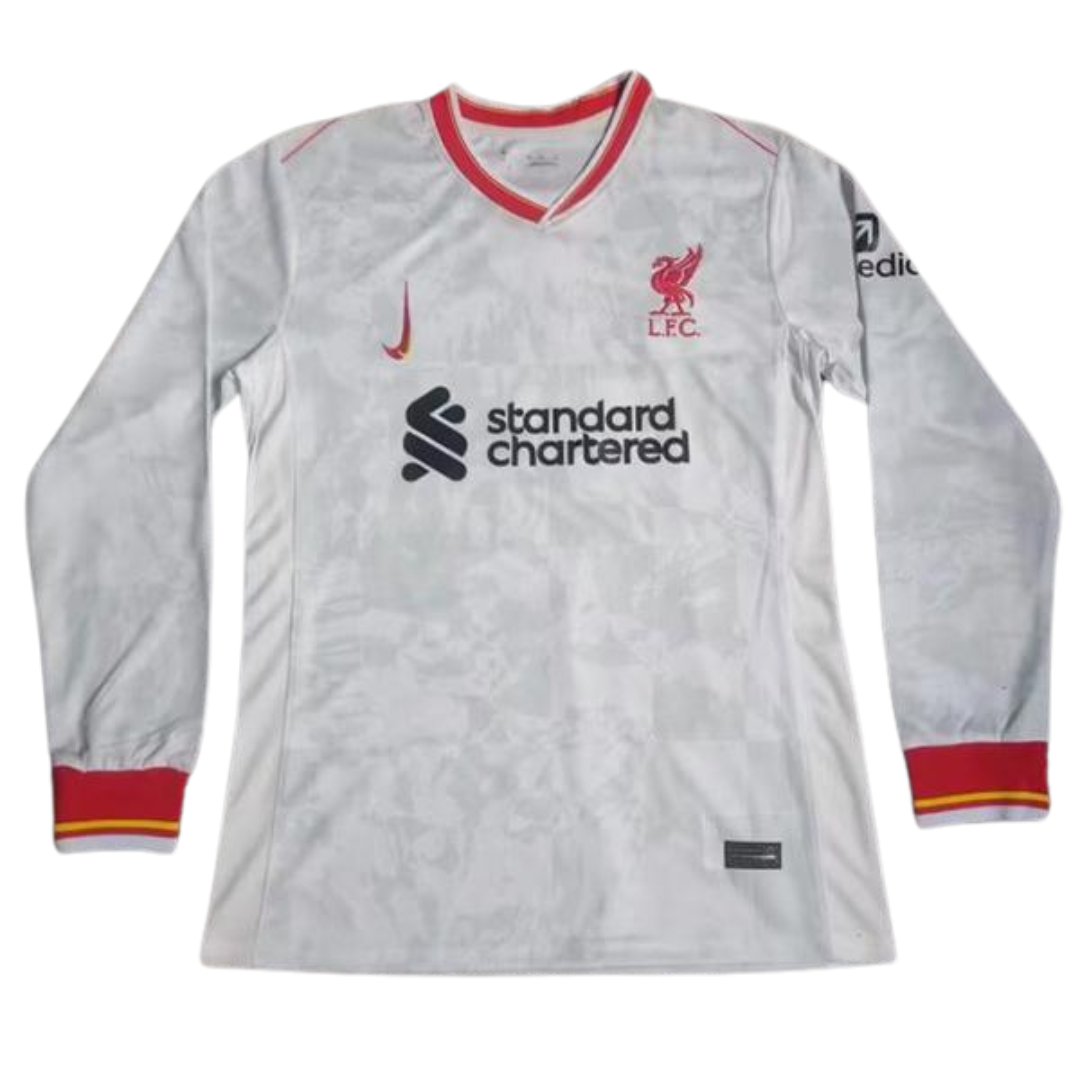 Liverpool Alternative  Weiß Langarms 24/25
