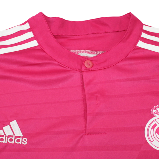 Real Madrid Auswärts Pink Langarm 14/15
