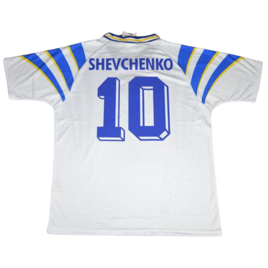 Dynamo Kyiv Weiß "Shevchenko" Nº 10 97/98