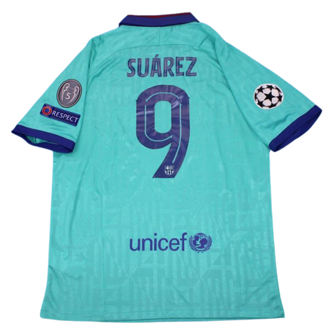 Barcelona Auswärts Alternative Grün 19/20 "Suárez" Nº 9