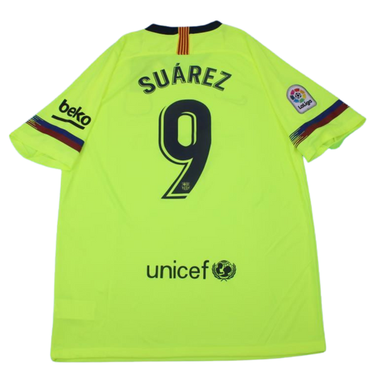 Barcelona Auswärts Grün 18/19 "Suárez" Nº 9
