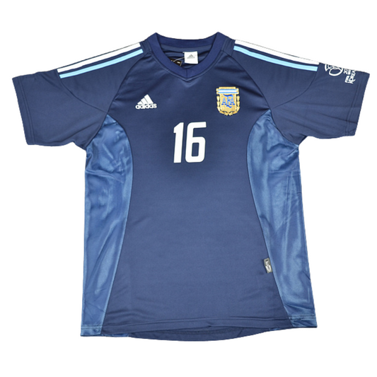 Argentinien Auswärts WM Version 2002 "Aimar" Nr.16