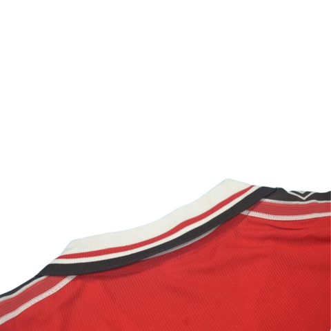 Manchester United Heim Langarms 98/00 "Beckham" Nº7