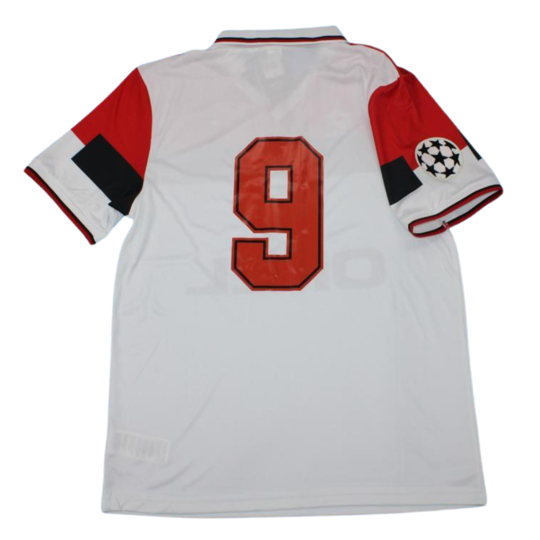 Milan Auswärts Weiß UCL Version 94/95 Nr.9