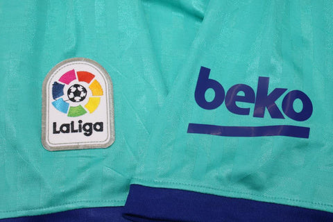 Barcelona Auswärts Alternative Grün 19/20 "F. de Jong" Nº 21