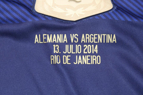 Argentinien Auswärts WM Finale Version 2014
