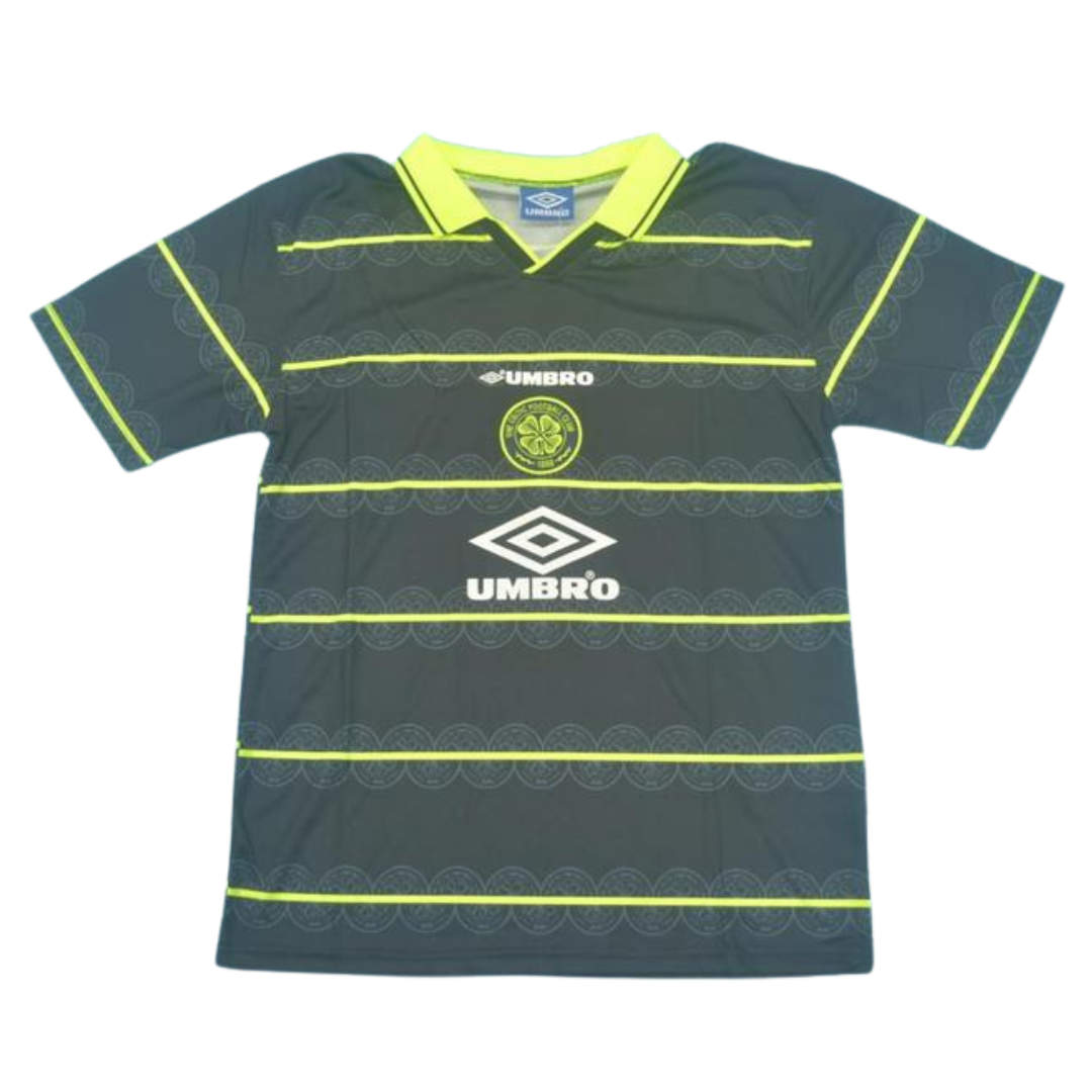 Celtic Auswärts Black 98/99