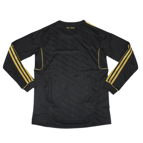 Real Madrid Auswärts Black Langarm 11/12