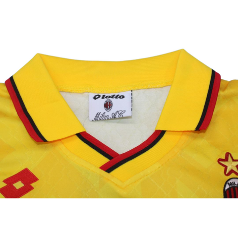 Milan Alternative Gelb 95/96 "Baggio" Nr.18