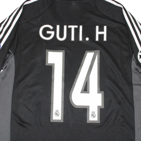 Real Madrid Auswärts Black 04/05 "Guti. H" Nº 14