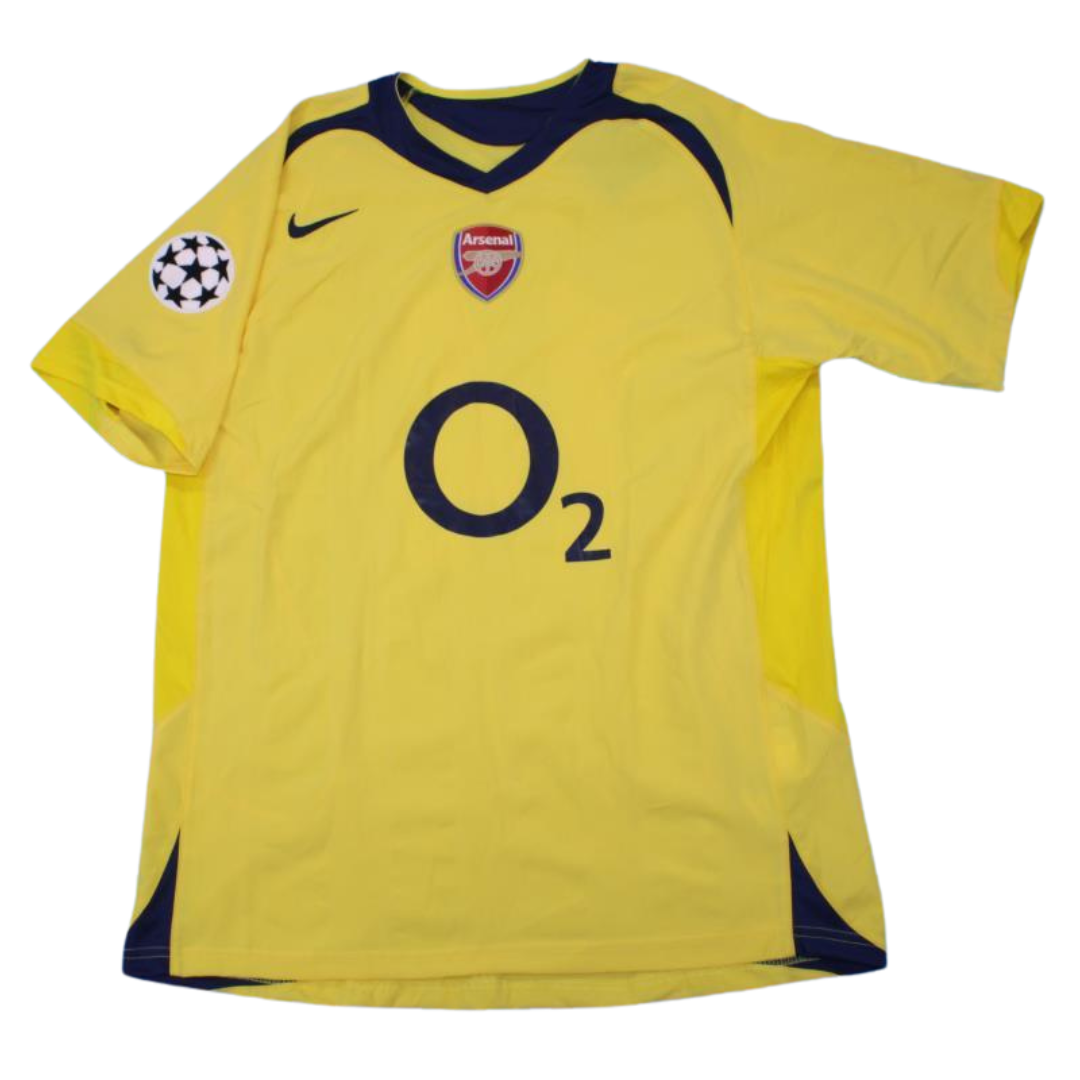 Arsenal Auswärts Gelb 05/06