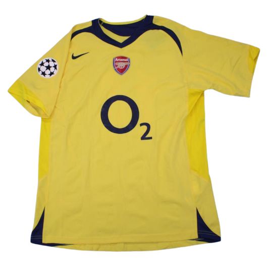 Arsenal Auswärts Gelb 05/06