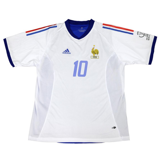 Frankreich Auswärts Doppelschicht 2002 "Zidane" Nr.10