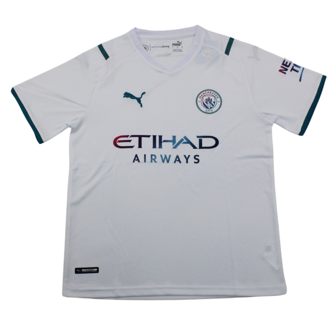 Manchester City Auswärts Weiß 21/22