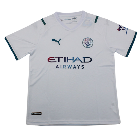 Manchester City Auswärts Weiß 21/22