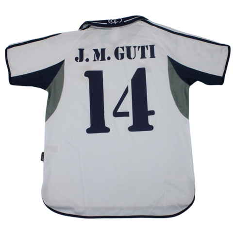 Real Madrid Heim 00/01 "J. M. Guti" Nº 14