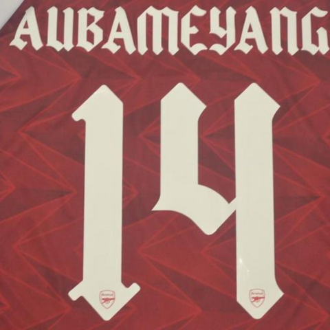 Arsenal FA CUP FINAL 2020 "Aubameyang" Nº 14