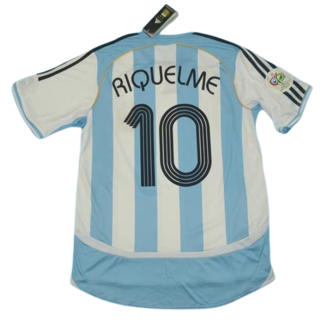Argentinien Heim WM Version 2006 "Riquelme" Nr.10