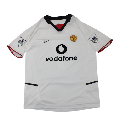 Manchester United Weiß Auswärts 02/03 "Beckham" Nº7
