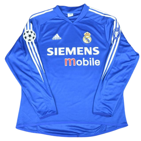Real Madrid Auswärts Langarm 04/05 "Beckham" Nº 23