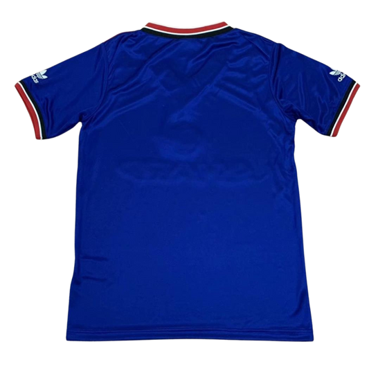 Manchester United Auswärts Blau 1984