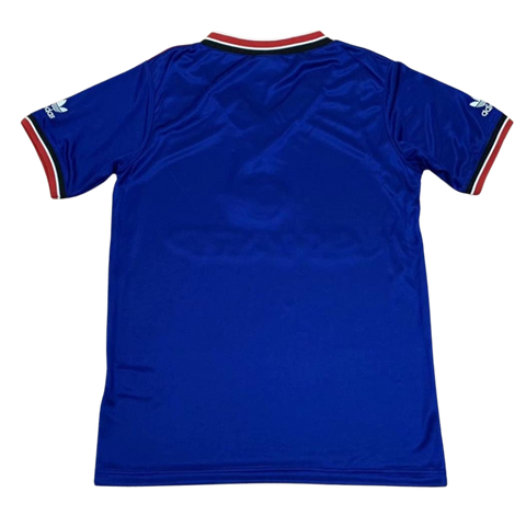 Manchester United Auswärts Blau 1984