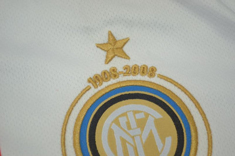 Internazionale Auswärts Weiß 07/08 "J.Zanetti" Nr.4