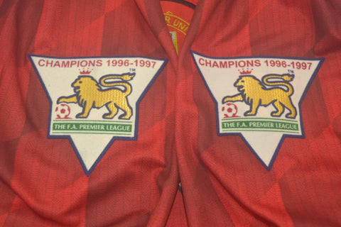 Manchester United Heim Langarm 96/98 "Beckham" Nº 10