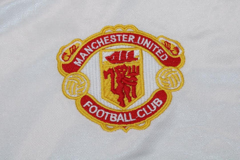 Manchester United Auswärts Weiß 84/86
