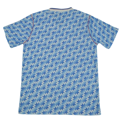 Manchester United Auswärts Blau 90/92