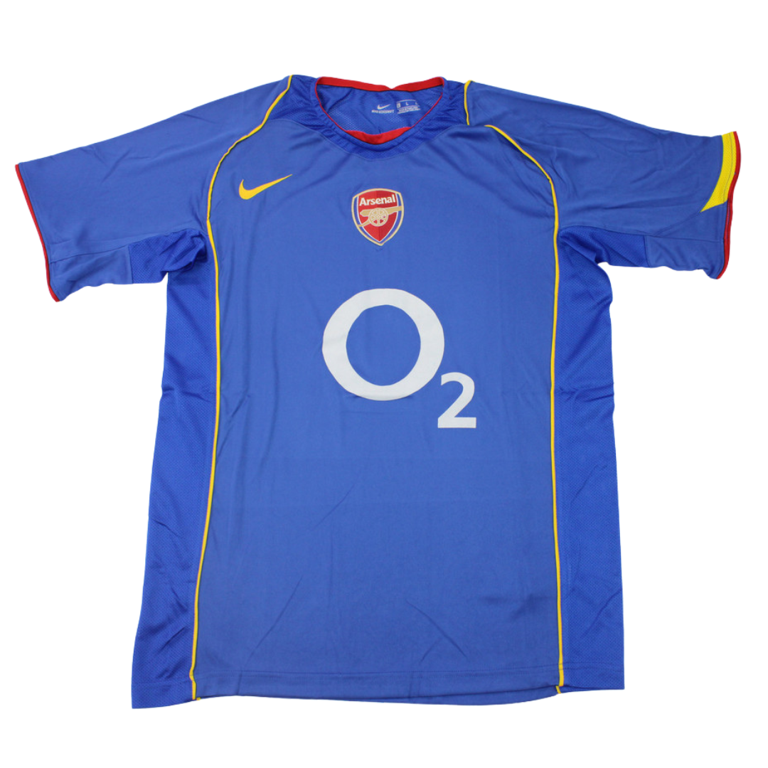 Arsenal Auswärts Blau 04/05