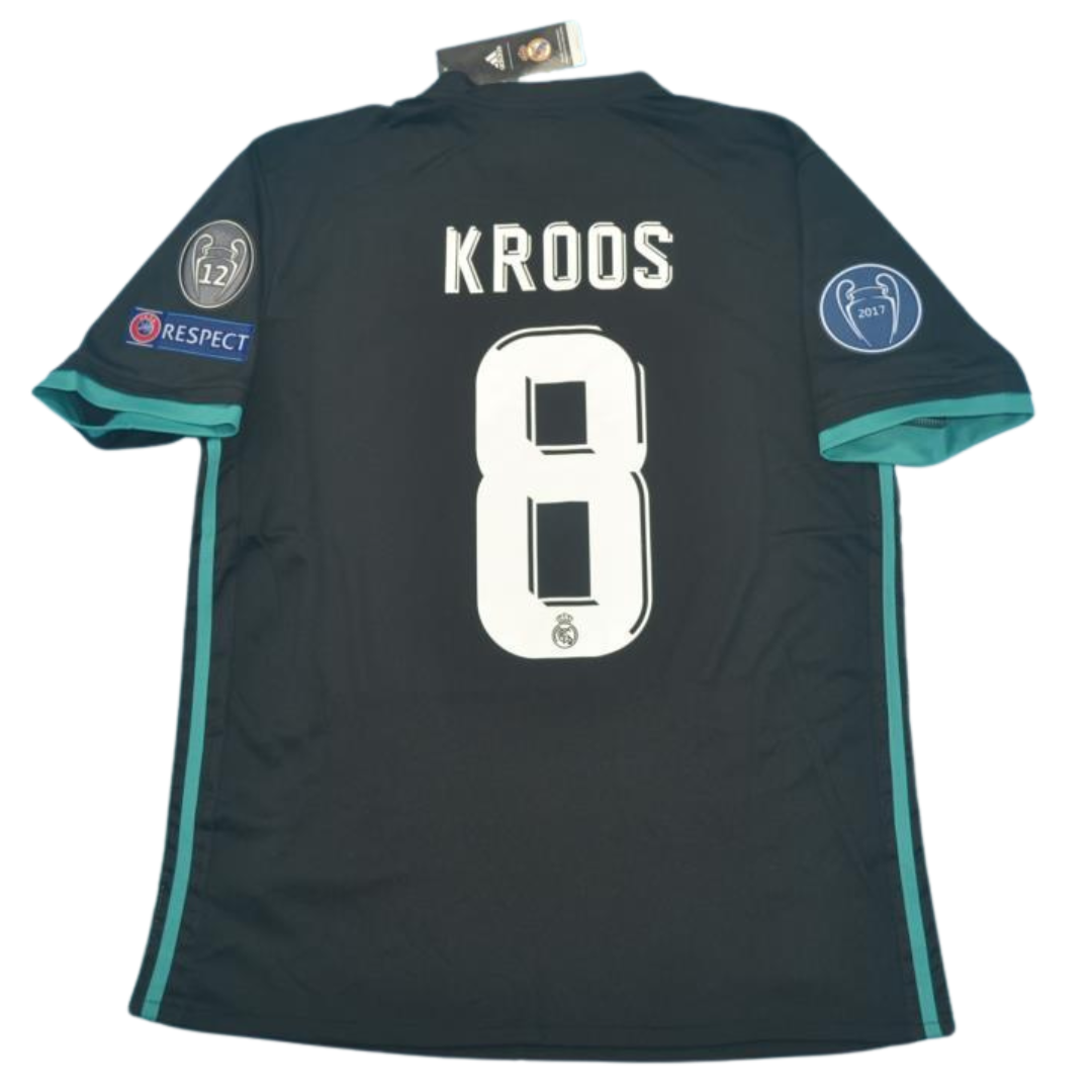 Real Madrid Auswärts Sleeve 17/18 "Kross" Nº 8