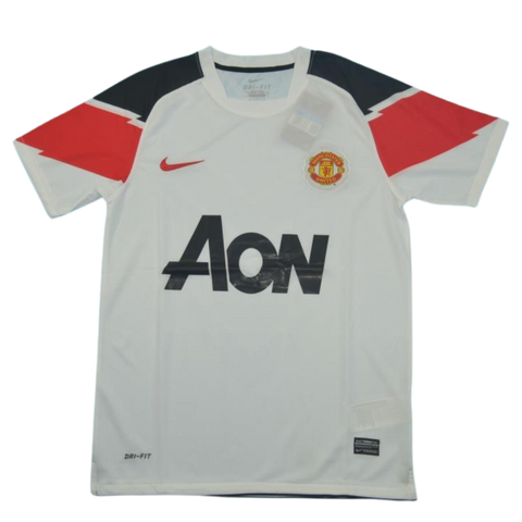 Manchester United Auswärts Weiß 10/11