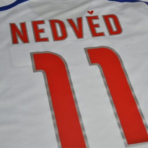 Tschechien Auswärts 2004 "Nedved" N°11