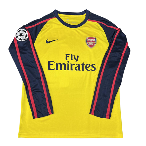 Arsenal Auswärts Gelb 08/09 Langarm "Fabregas" Nº 4