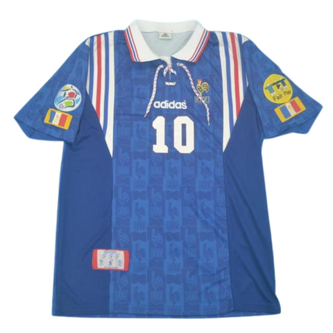 Frankreich Heim 1996 "Zidane" N°10