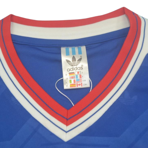 Manchester United Auswärts Blau 1986/1988