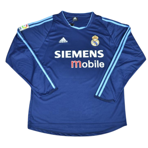 Real Madrid Auswärts Langarm 03/04 "Backham" Nº 23