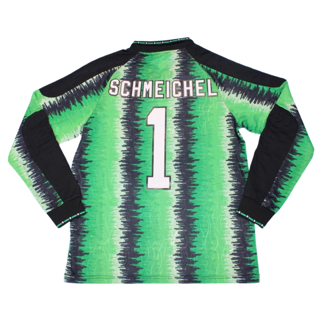 Manchester United Black Grün TW Langarm 90/92 "Schmeichel" Nº 1