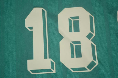 Deutschland Auswärts Grün 1992 "Klinsmann" Nr.18