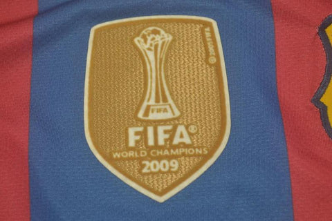 Barcelona Heim Langarm 10/11 "David Villa" Nº 7