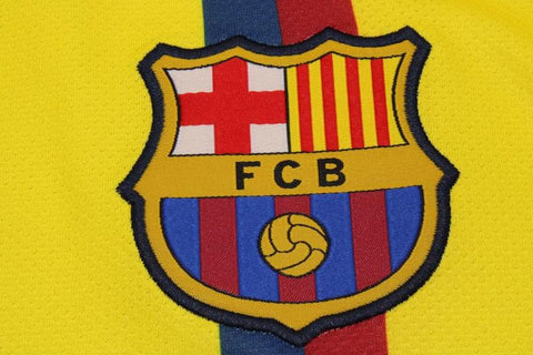 Barcelona Auswärts Gelb 08/09 "Iniesta" Nº 8