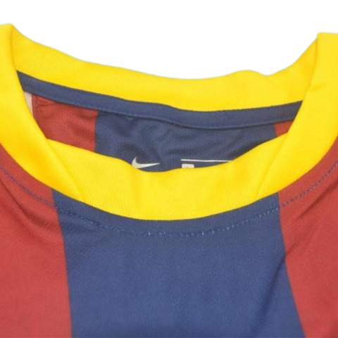Barcelona Heim Langarm 10/11 "David Villa" Nº 7