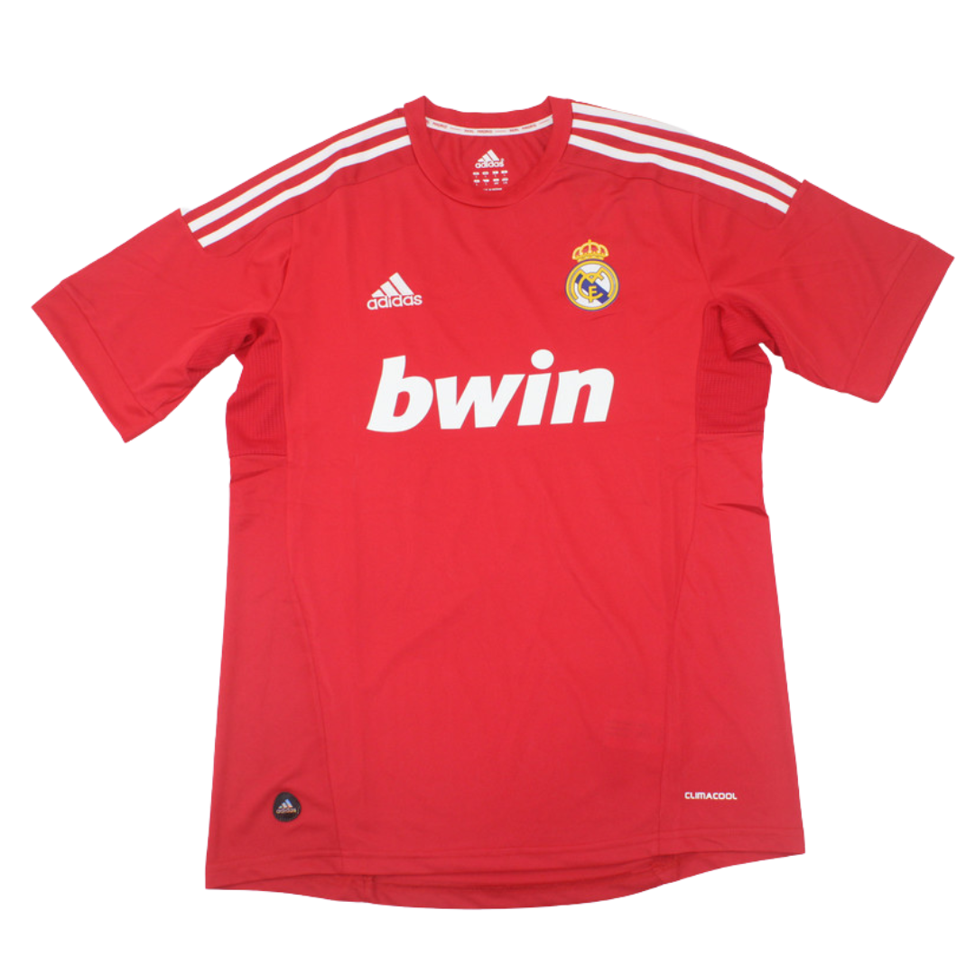 Real Madrid Auswärts Alternative Rot 11/12