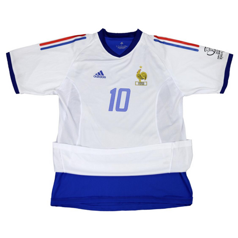 Frankreich Auswärts Doppelschicht 2002 "Zidane" Nr.10