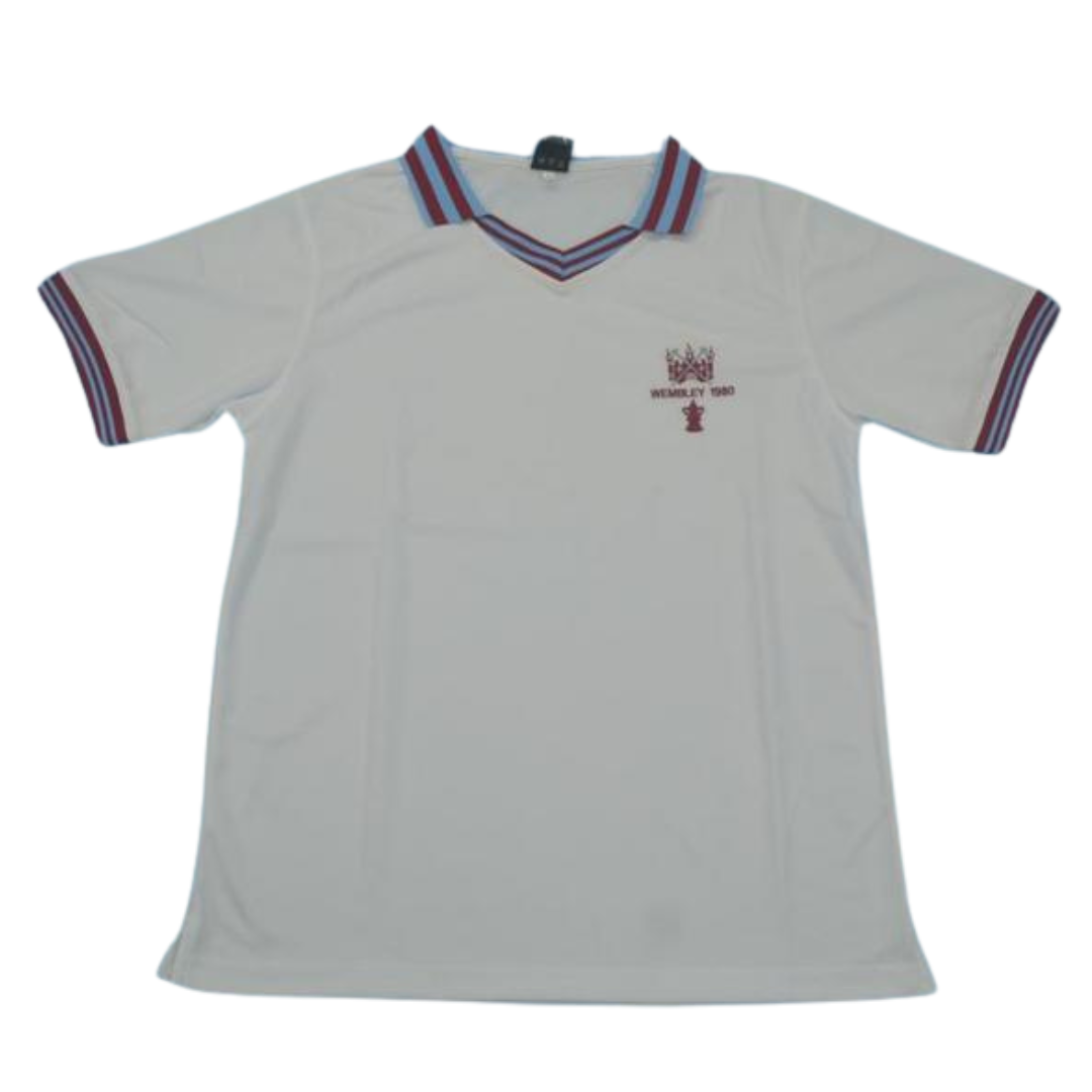 West Ham Auswärts Weiß 1980