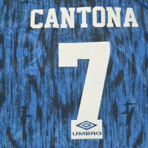 Manchester United Auswärts Blau 92/93 "Cantona" Nº 7