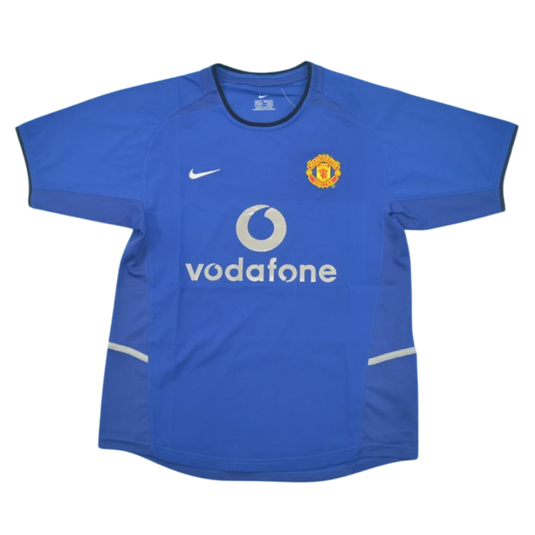 Manchester United Auswärts Blau 02/03